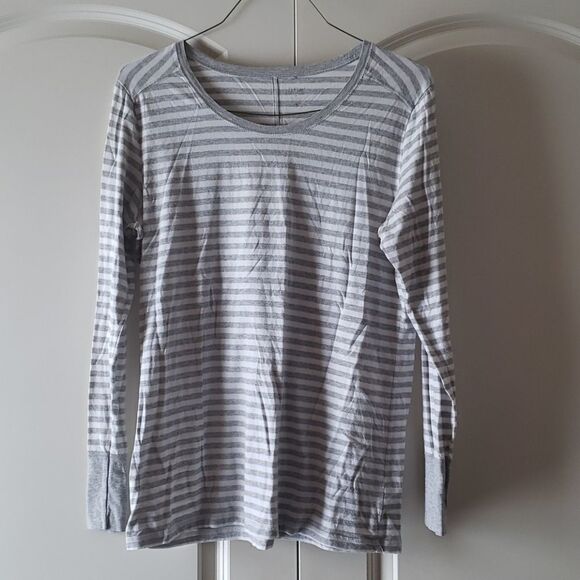 ‎Striped Long Sleeve Top - Picture 1 of 4